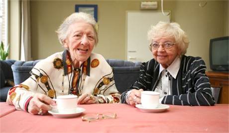 La Esterella en Yvonne Verbeeck in Nottebohm